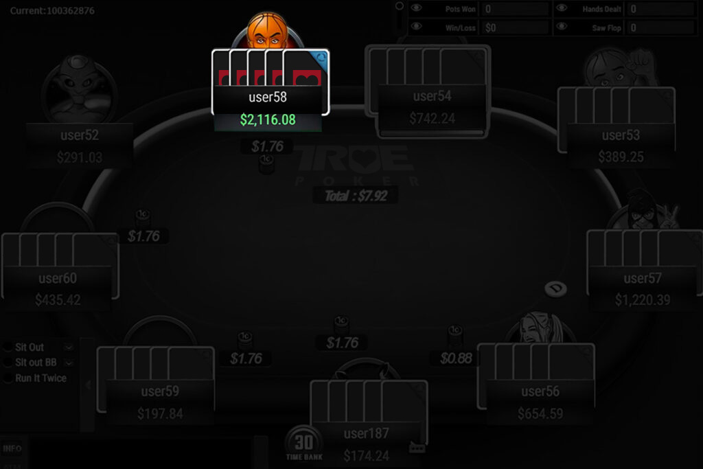 Reshuffle True Poker